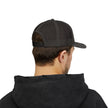 Custom Swag Snapback Trucker Cap — Minimal Embroidered White Mesh Hat