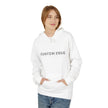 Custom Swag Hoodie — Minimalist White Fleece Pullover