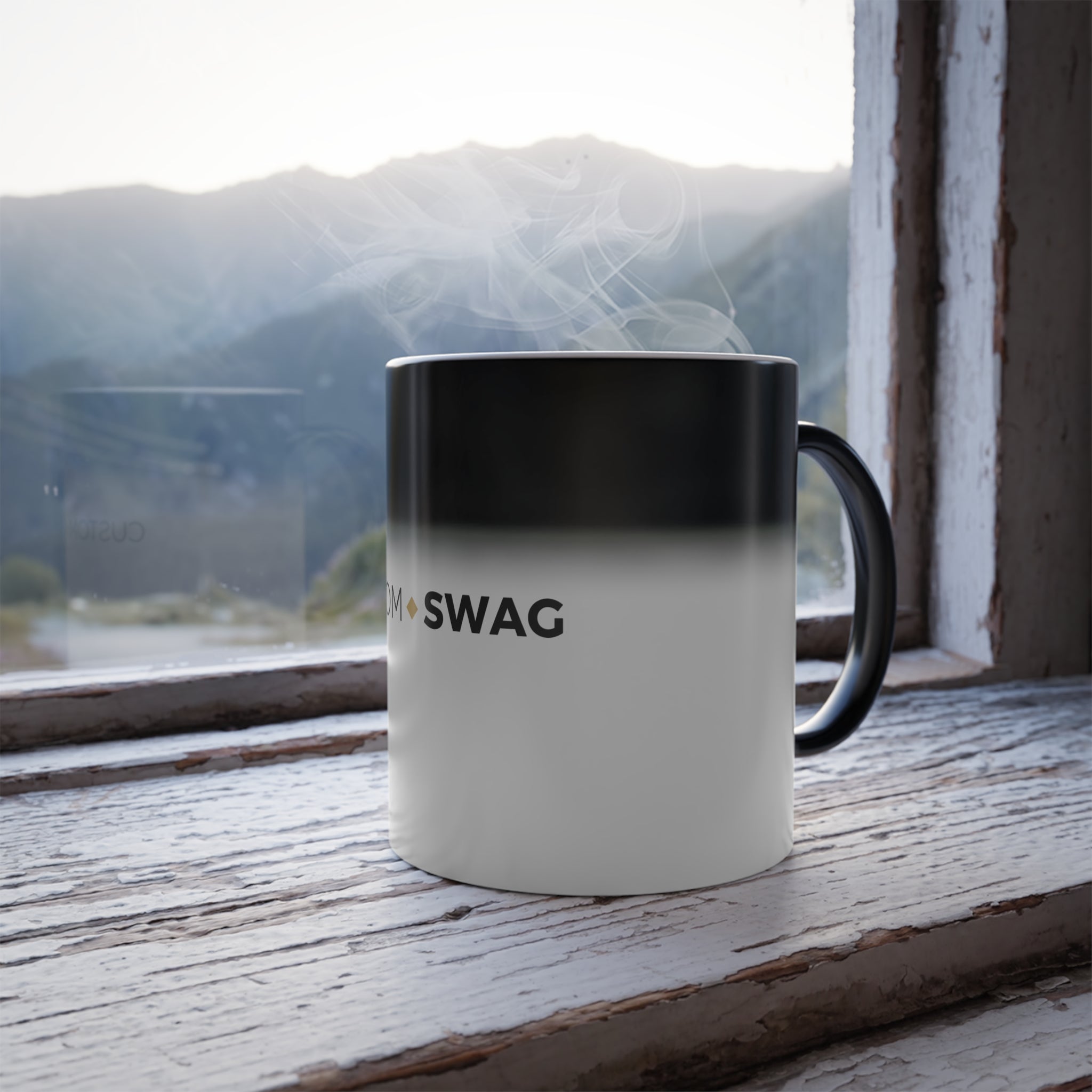 Color Morphing Mug — Custom Logo Heat-Change Coffee Cup (11 oz)