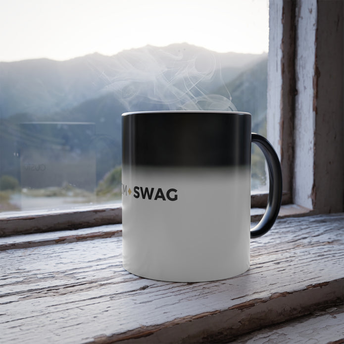 Color Morphing Mug — Custom Logo Heat-Change Coffee Cup (11 oz)