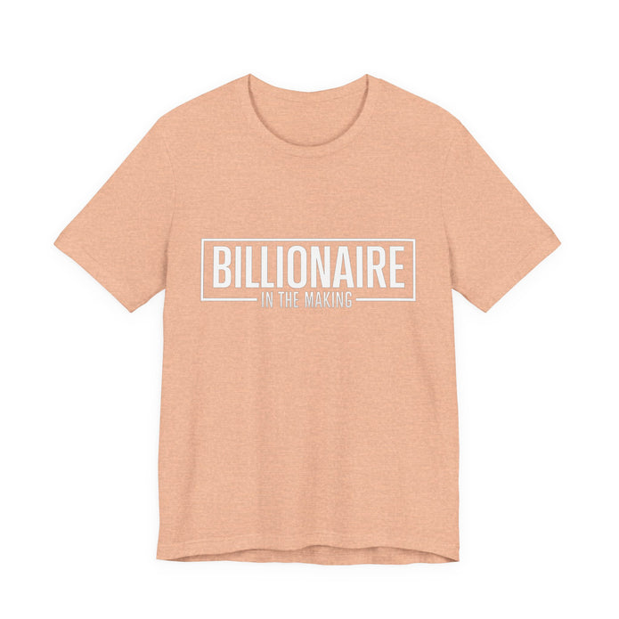 Bella+Canvas 3001 Billionaire in the Making Tee - T‑Shirt