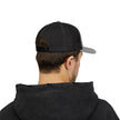 Custom Swag Snapback Trucker Cap — Minimal Embroidered White Mesh Hat