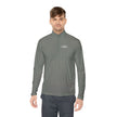 Classic White Quarter-Zip Pullover