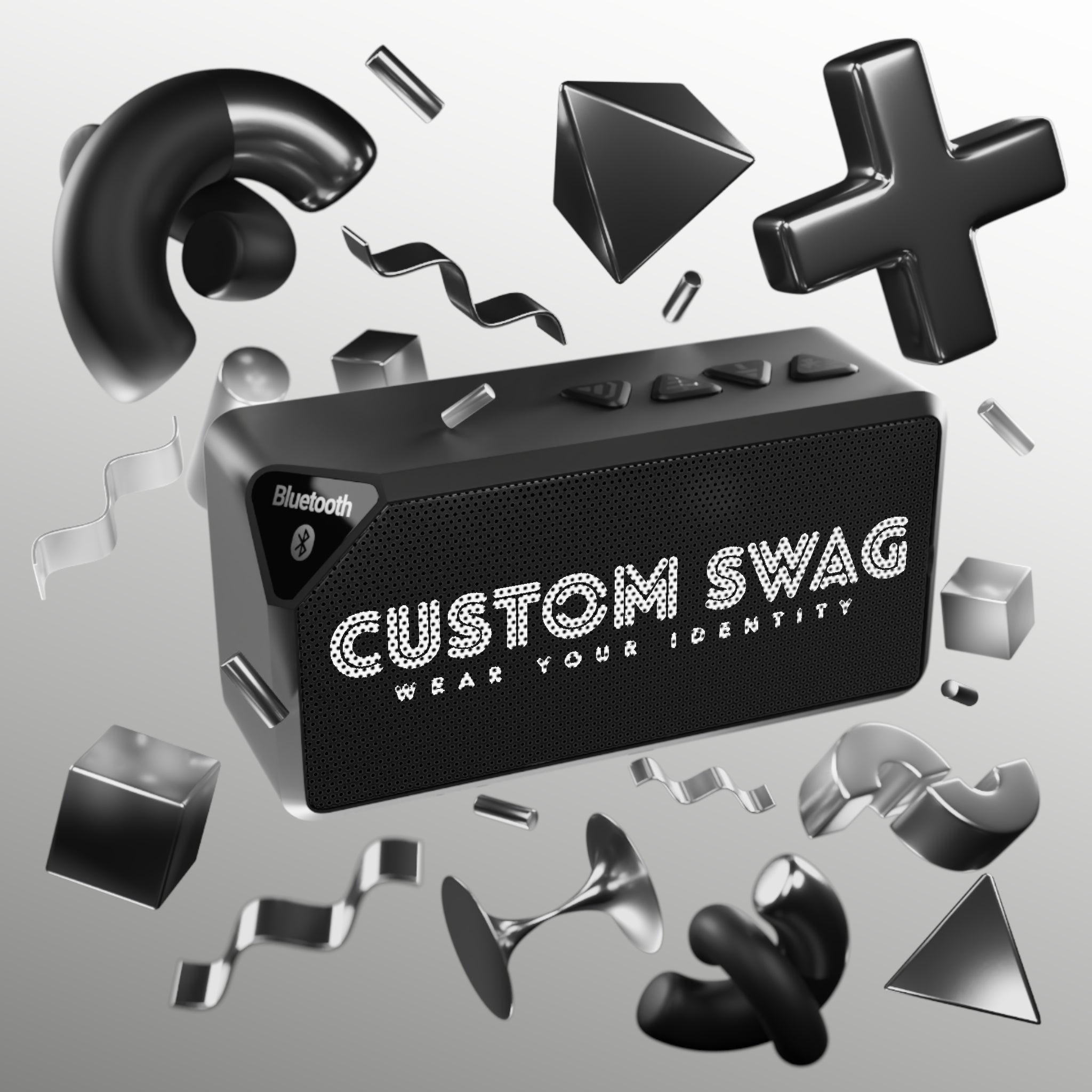 Bluetooth Speaker — Portable Jabba Style Custom Swag Design