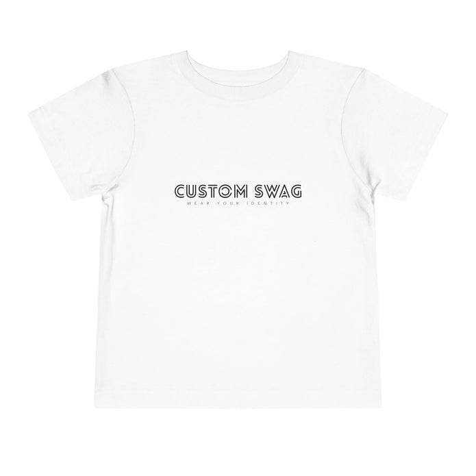 Toddler Tee — "Custom Swag" Minimalist Kids Shirt