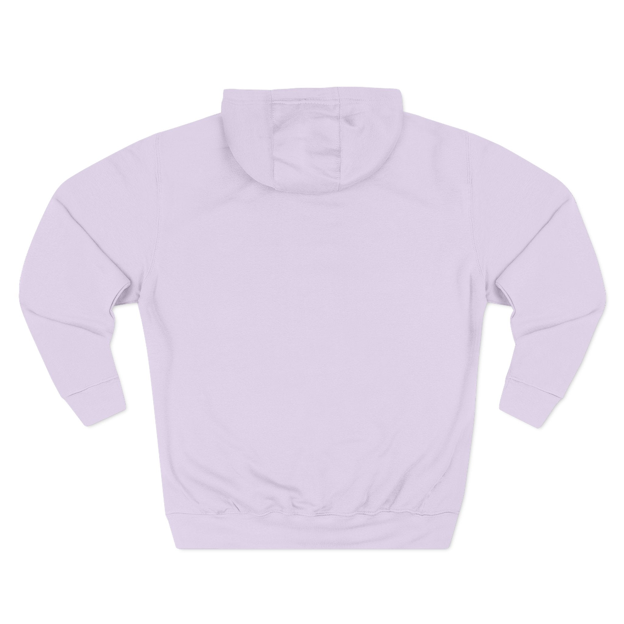 Three-Panel Fleece Hoodie — Cozy Layered Pullover