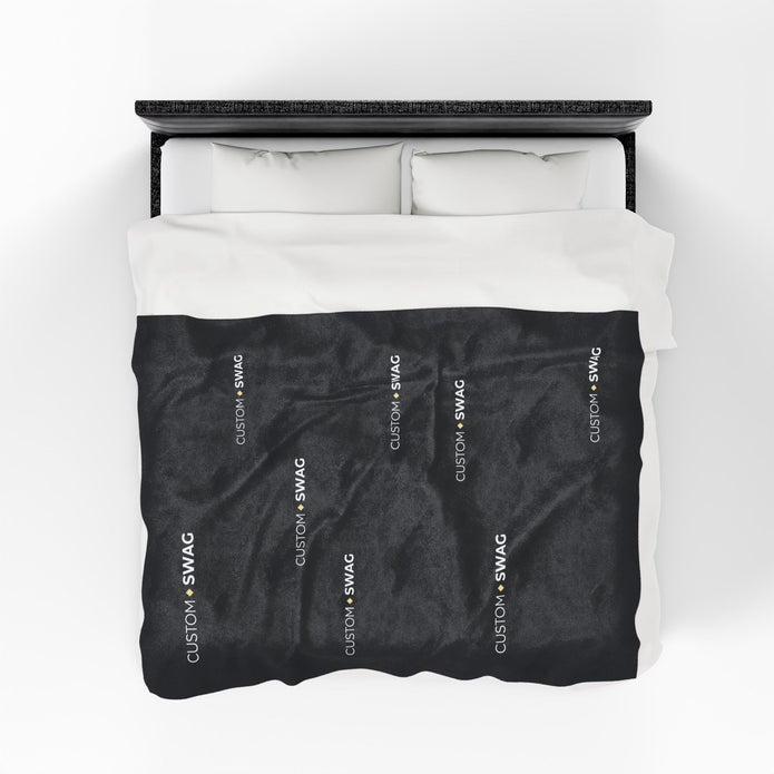 Velveteen Plush Blanket — Soft Luxe Throw for Cozy Home, Bed & Travel