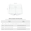 Custom Logo Yoga Shorts — Women's High-Waist Polyester Activewear