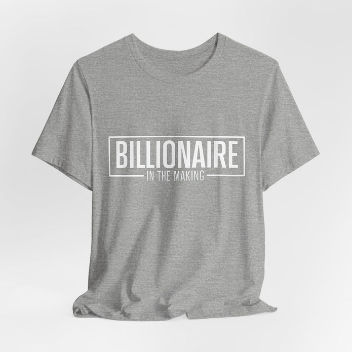 Bella+Canvas 3001 Billionaire in the Making Tee - T‑Shirt