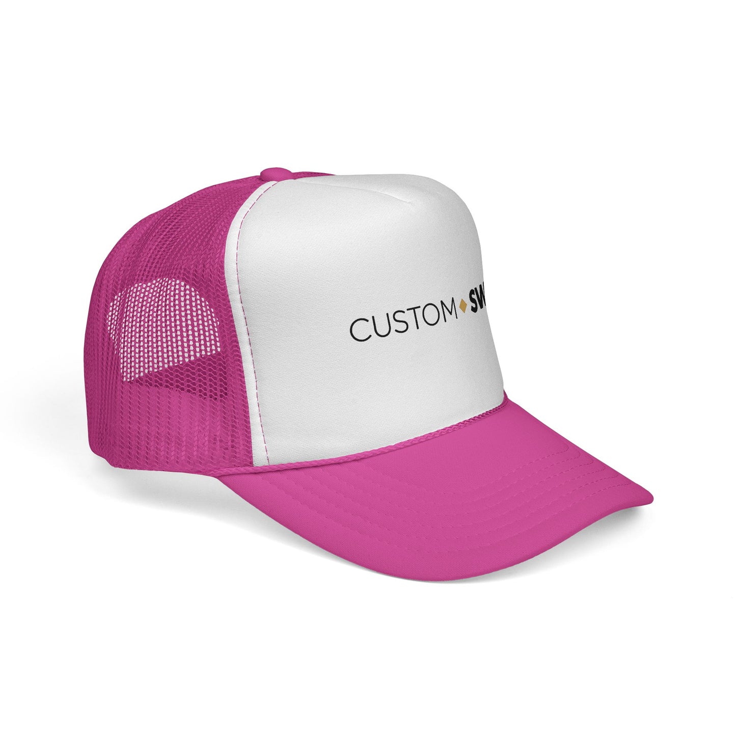 Trucker Cap – "Custom Swag" Mesh Baseball Hat (Wear Your Identity)