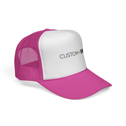 Trucker Cap – "Custom Swag" Mesh Baseball Hat (Wear Your Identity)