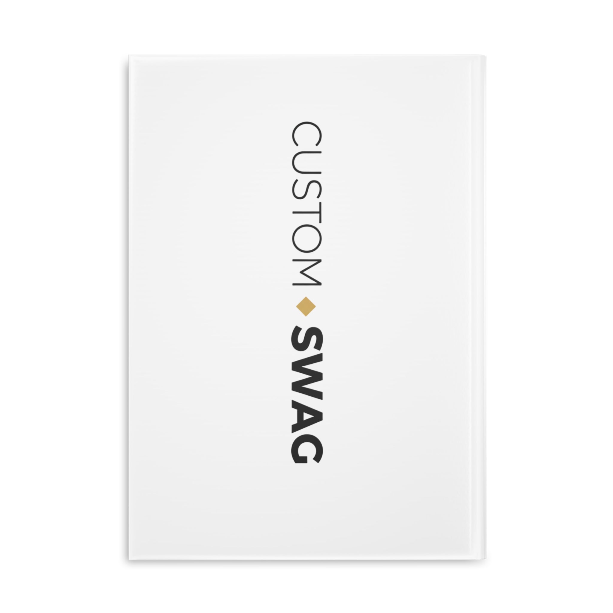Custom Swag Hardcover Notebook — 