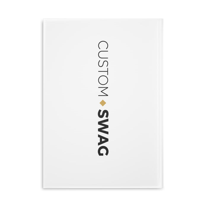 Custom Swag Hardcover Notebook — 