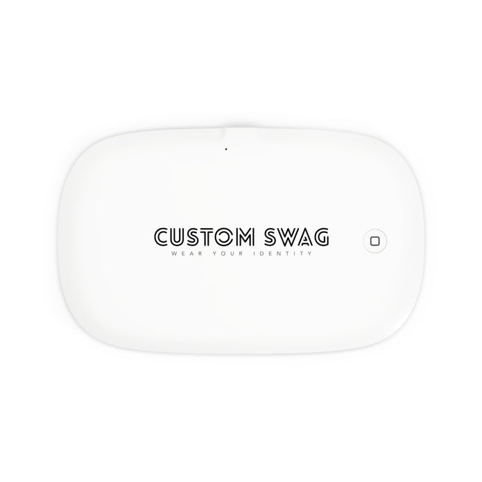 UV Phone Sanitizer & Wireless Charging Pad — Portable UV-C Phone Cleaner with Qi Fast Charge