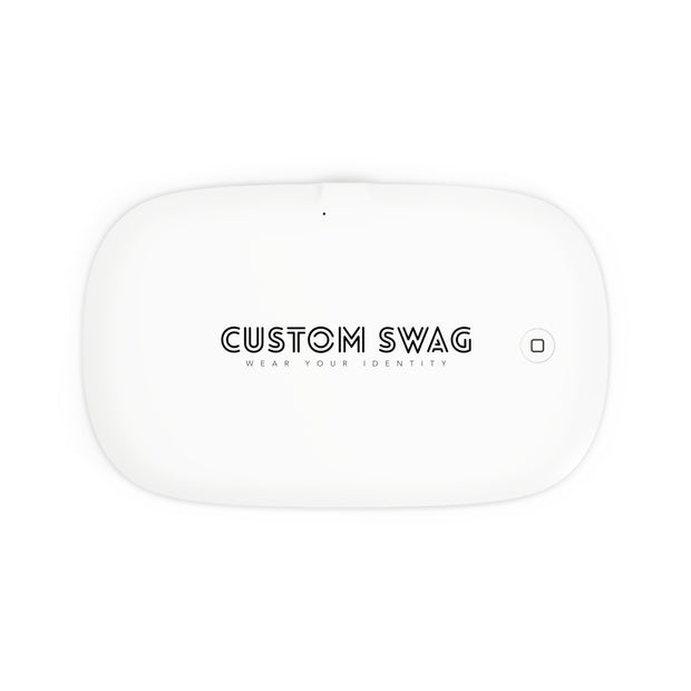 UV Phone Sanitizer & Wireless Charging Pad — Portable UV-C Phone Cleaner with Qi Fast Charge