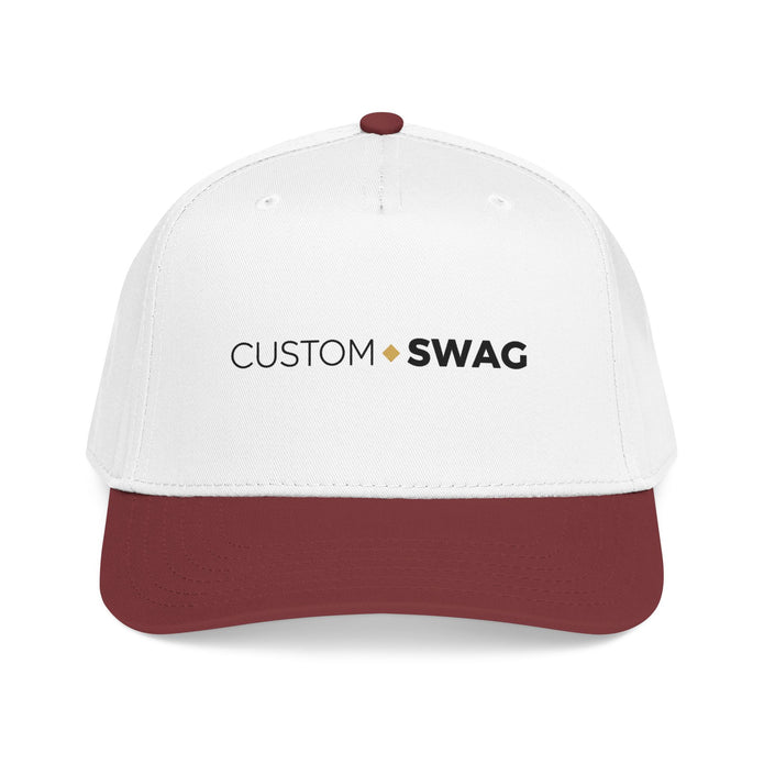 Custom Swag Mid-Profile Baseball Cap — 