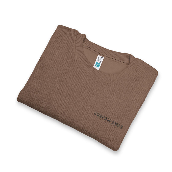 Nantucket Embroidered Crewneck Sweatshirt — Minimal Coastal Comfort