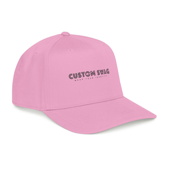 Custom Swag Mid-Profile Baseball Cap — 