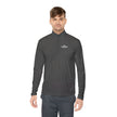 Classic White Quarter-Zip Pullover