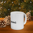 Custom Logo Ceramic Mug (11oz, 15oz) – Personalized Branding Coffee Cup