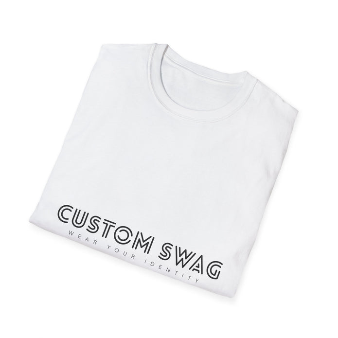 Custom Swag Tee — Minimalist Center-Print Graphic T-Shirt