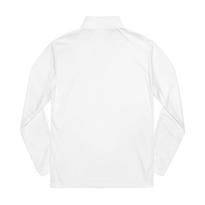 Embroidered Quarter-Zip Pullover — Lightweight adidas® Golf Top
