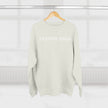 Custom Swag Crewneck Sweatshirt — Minimal Text Graphic Pullover