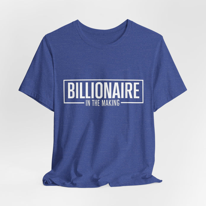 Bella+Canvas 3001 Billionaire in the Making Tee - T‑Shirt