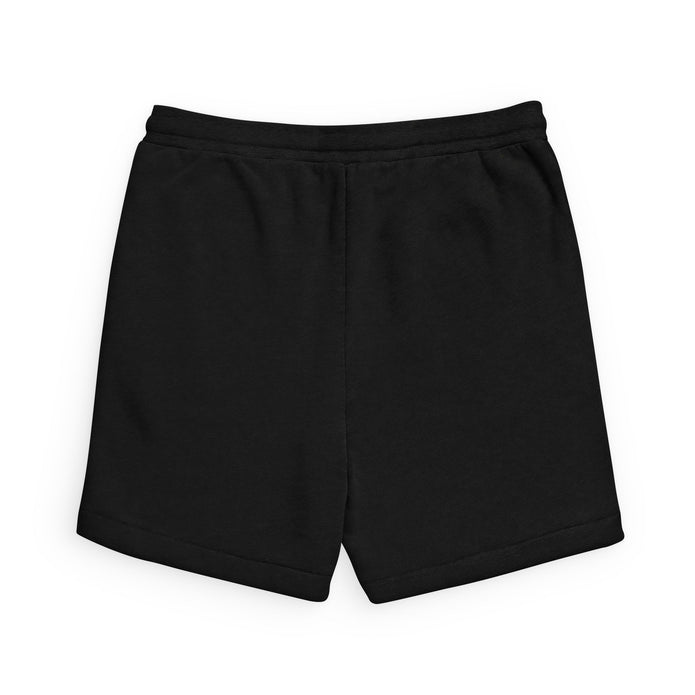 Sponge Fleece Sweatshorts — Minimal Vertical 'Custom Swag' Logo