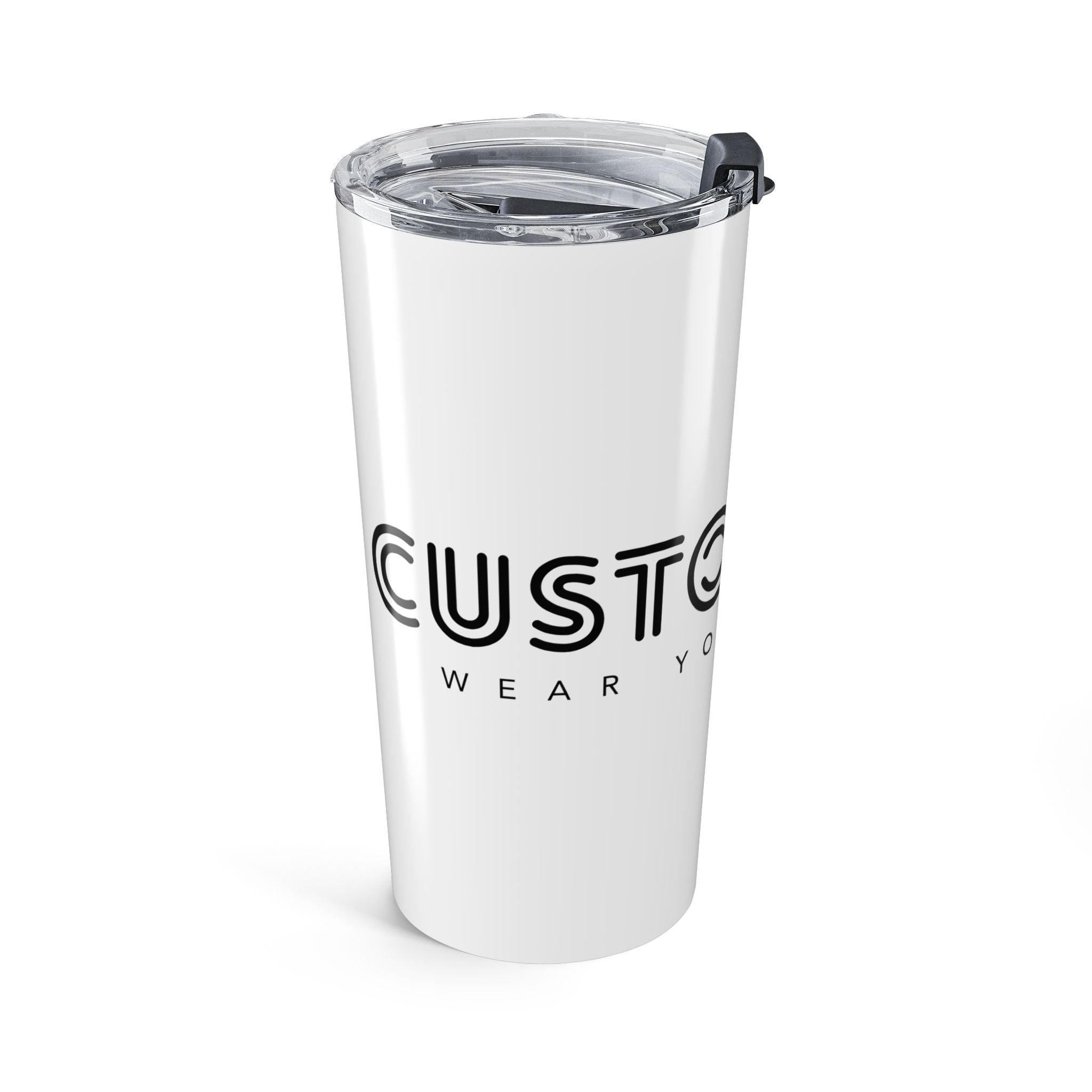 Custom 20oz Insulated Tumbler - Double-Wall Travel Cup with Leak-Resistant Lid