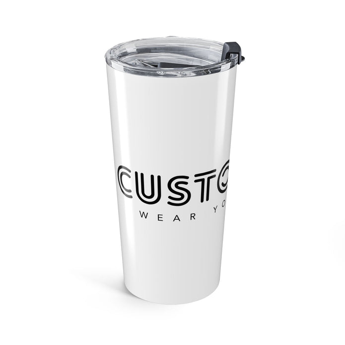 Custom 20oz Insulated Tumbler - Double-Wall Travel Cup with Leak-Resistant Lid