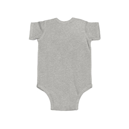 Infant Bodysuit — "Custom Swag" Minimal Gothic Baby Onesie
