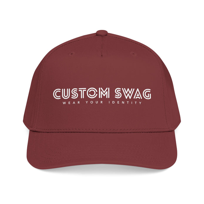Custom Swag Mid-Profile Baseball Cap — 