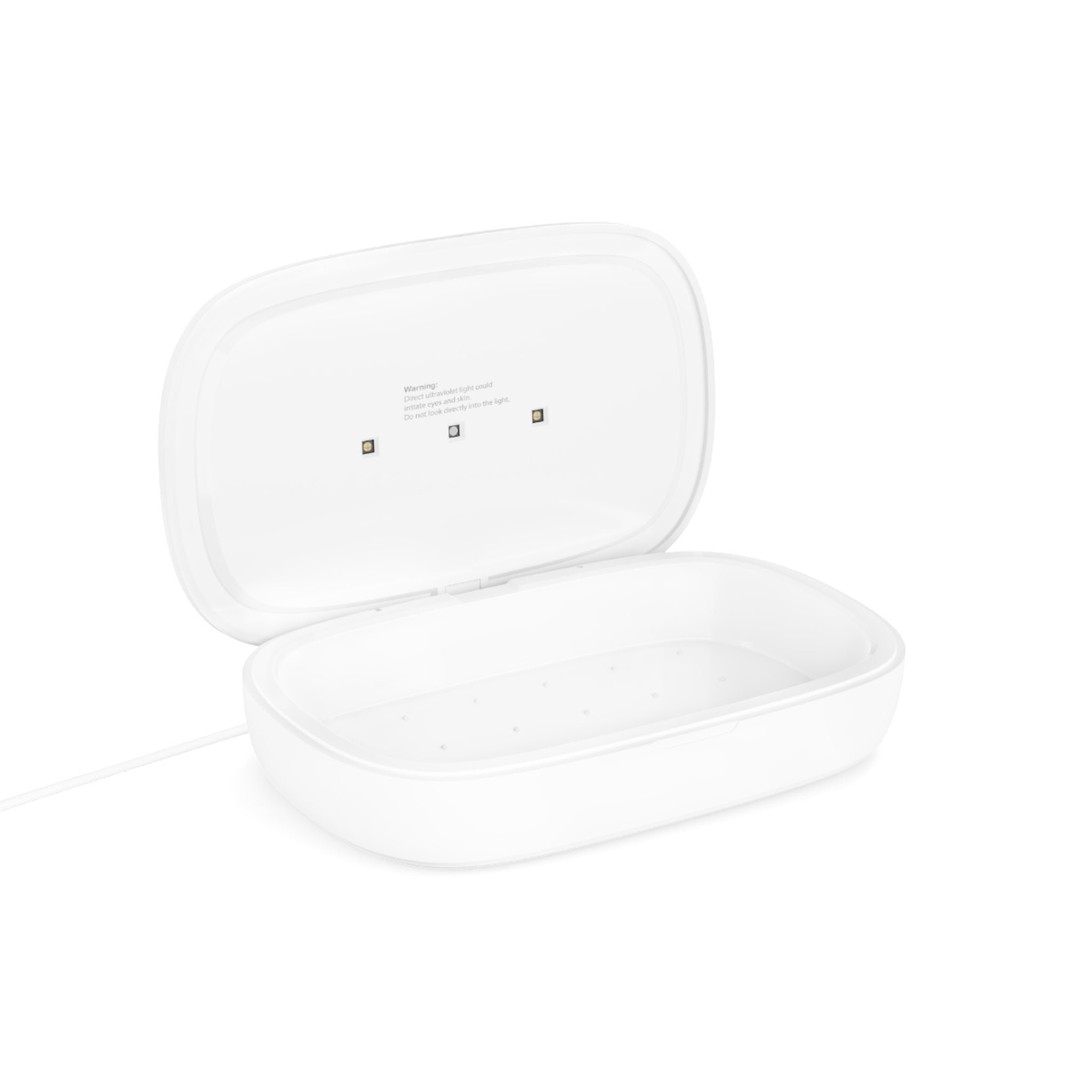 UV Phone Sanitizer & Wireless Charging Pad — Custom Swag UV-C Phone Sterilizer with Qi Wireless Charger