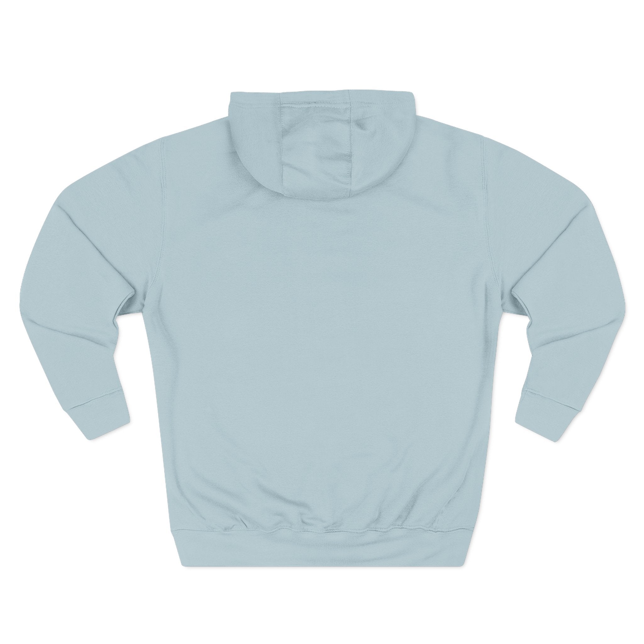 Three-Panel Fleece Hoodie — Cozy Layered Pullover