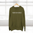 Three-Panel Fleece Hoodie — Cozy Layered Pullover