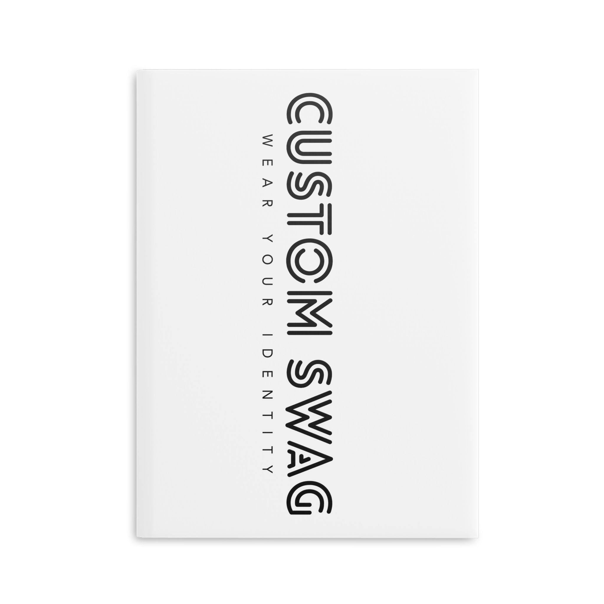 Custom Swag Hardcover Notebook — 