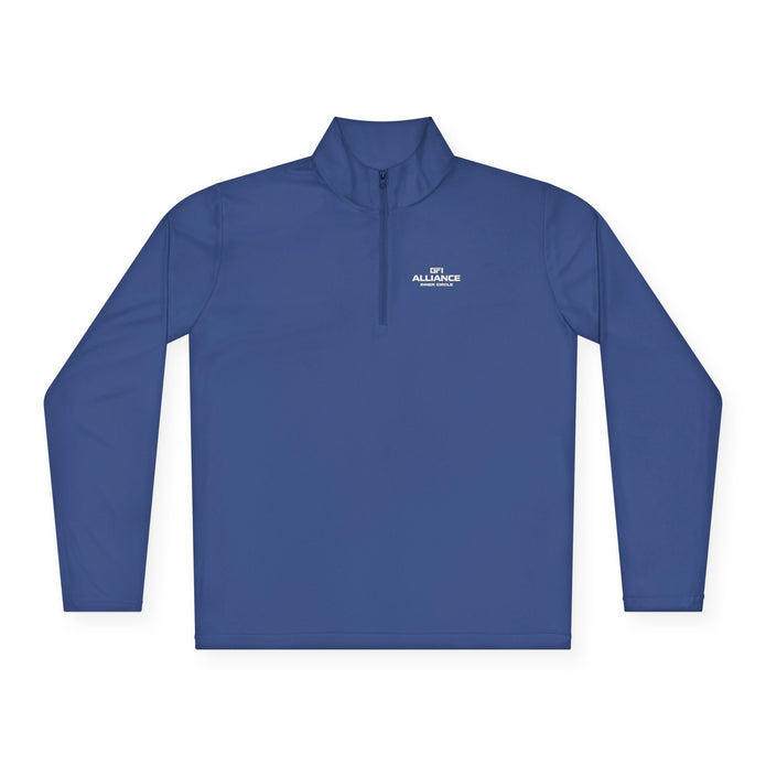 Classic White Quarter-Zip Pullover
