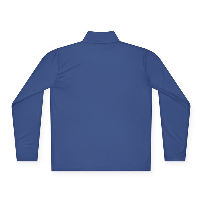 Classic White Quarter-Zip Pullover