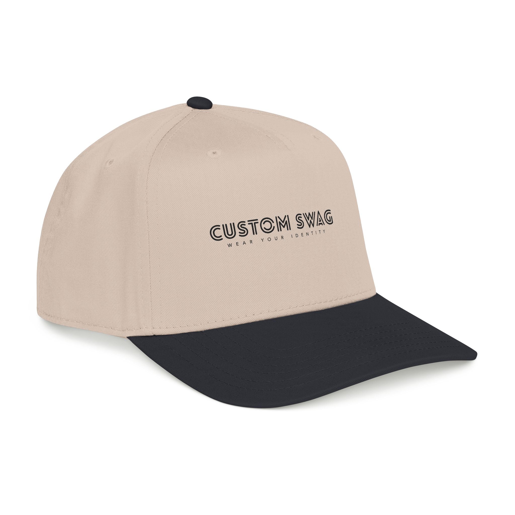 Custom Swag Mid-Profile Baseball Cap — 