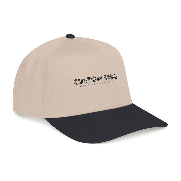 Custom Swag Mid-Profile Baseball Cap — 