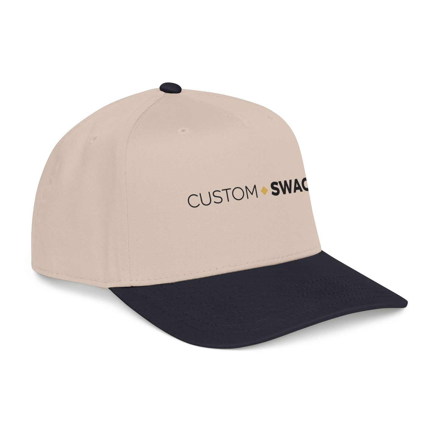 Custom Swag Mid-Profile Baseball Cap — "Wear Your Identity" Embroidered Hat