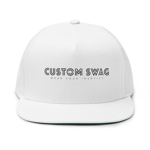 Flat Bill Cap (Embroidery)