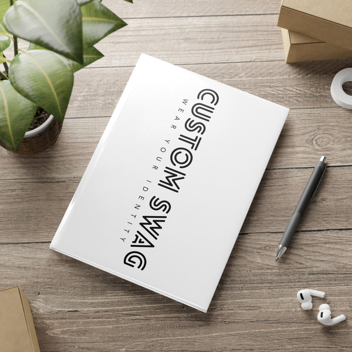 Custom Swag Hardcover Notebook — 