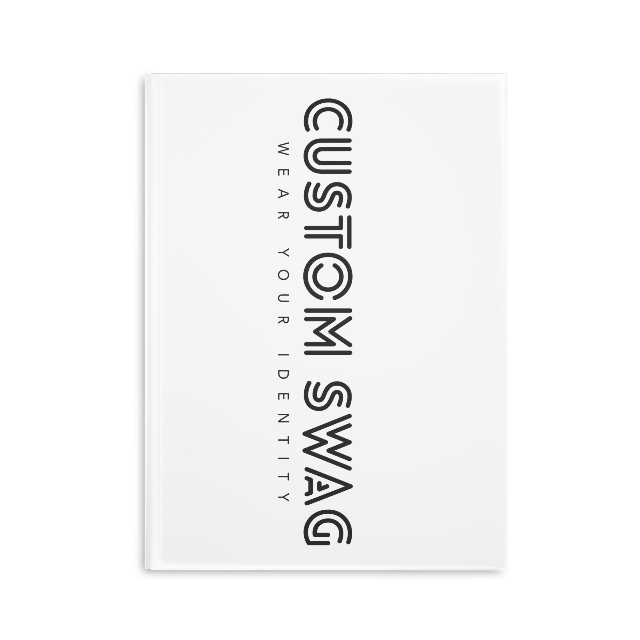 Custom Swag Hardcover Notebook — 