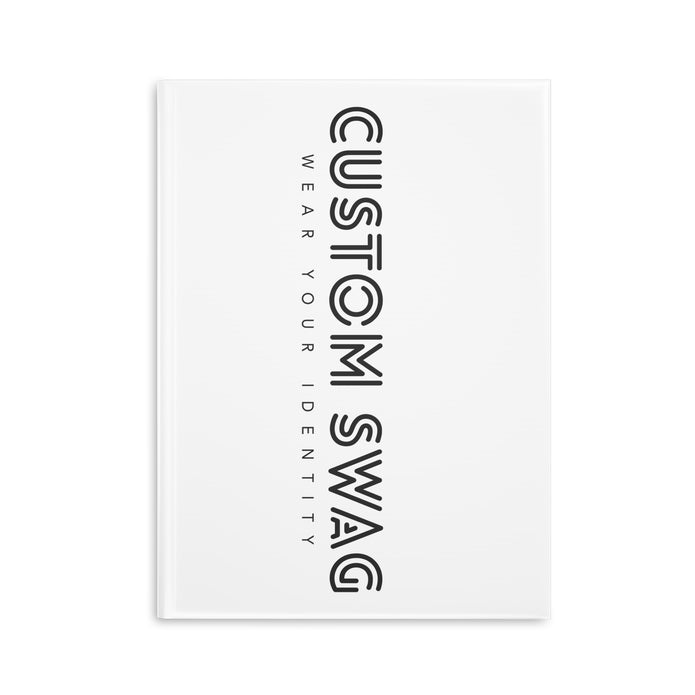Custom Swag Hardcover Notebook — 
