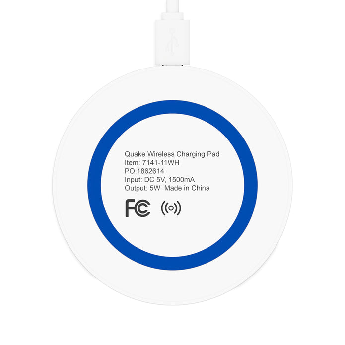 Wireless Charging Pad — Quake Branded Fast Qi Charger