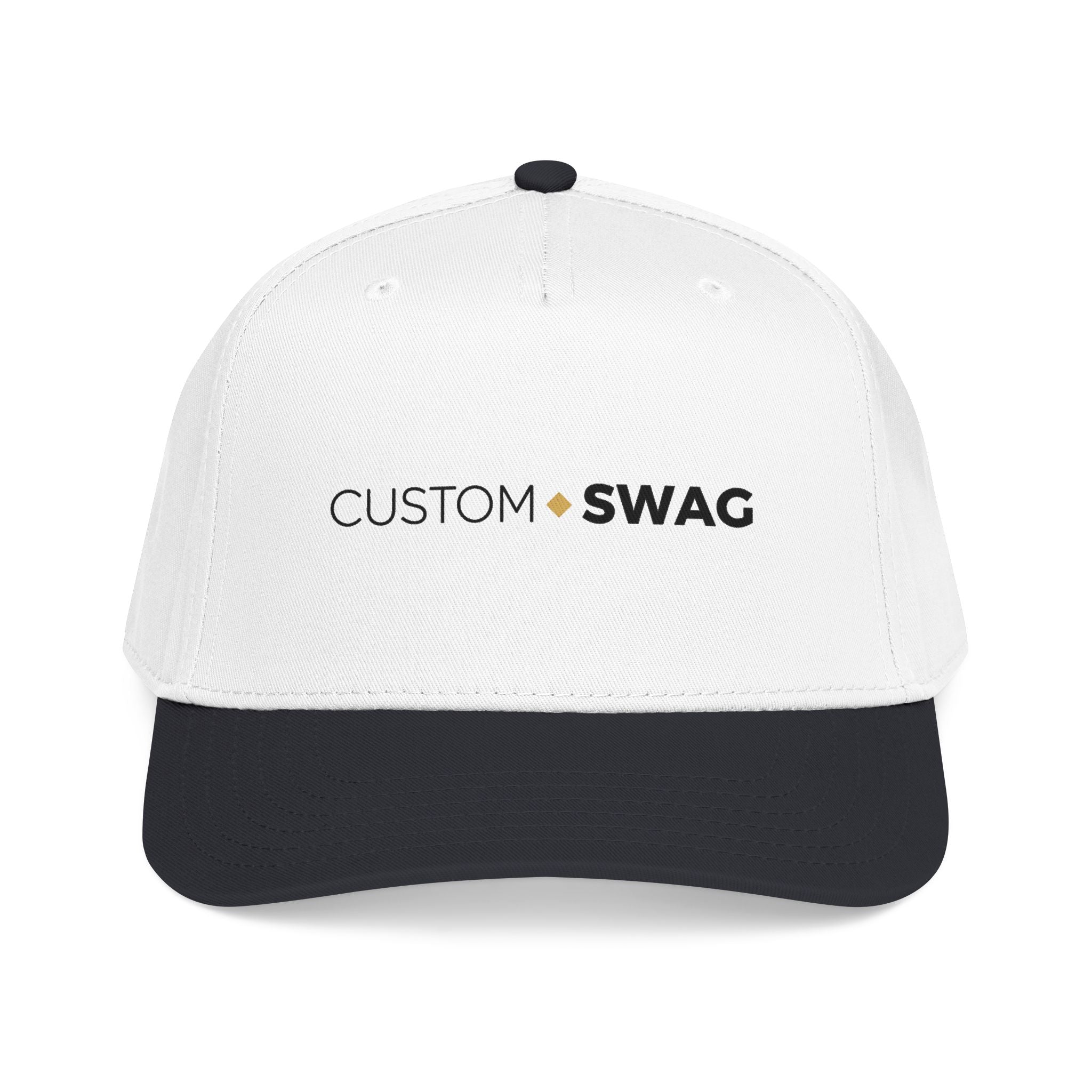 Custom Swag Mid-Profile Baseball Cap — 