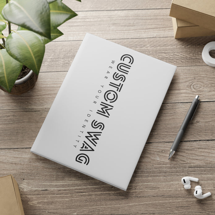 Custom Swag Hardcover Notebook — 
