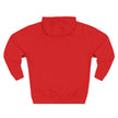 Three-Panel Fleece Hoodie — Cozy Layered Pullover